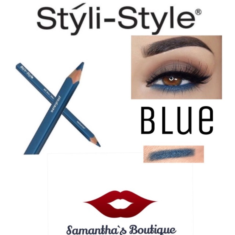 Styli Style Line & Blend Waterproof Eyeliner Blue